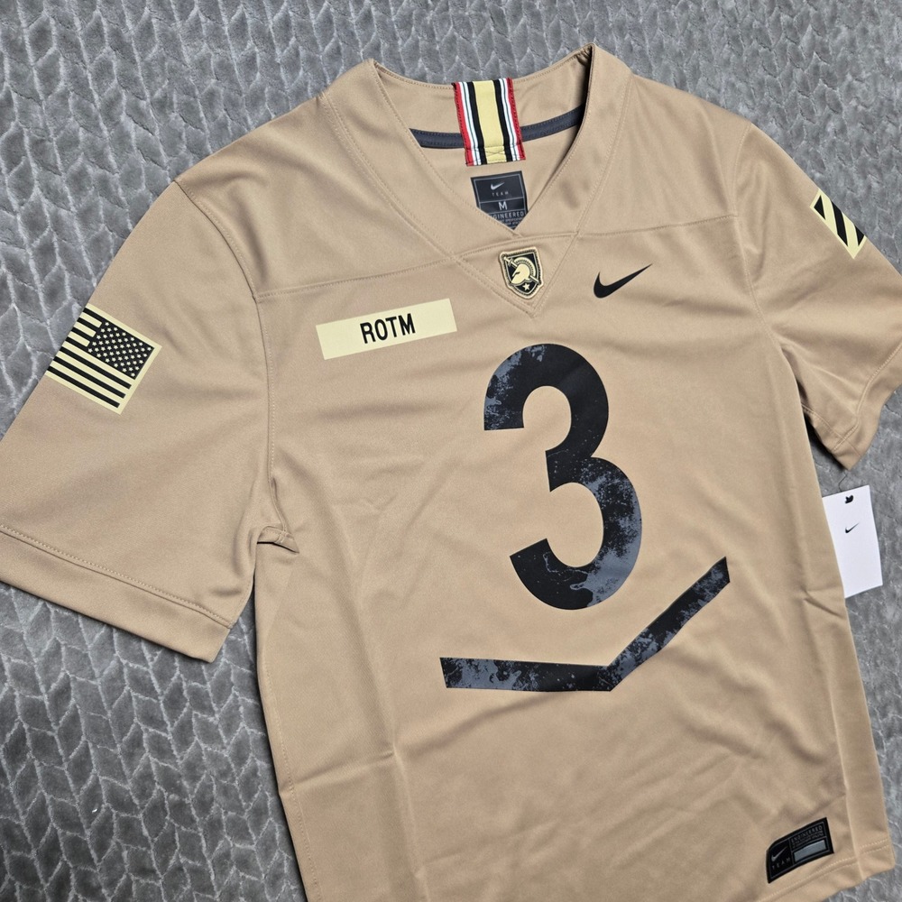 Nike Rivalry Army Black Knights #3 Football‎ Untouchable Jersey Mens Medium NEW